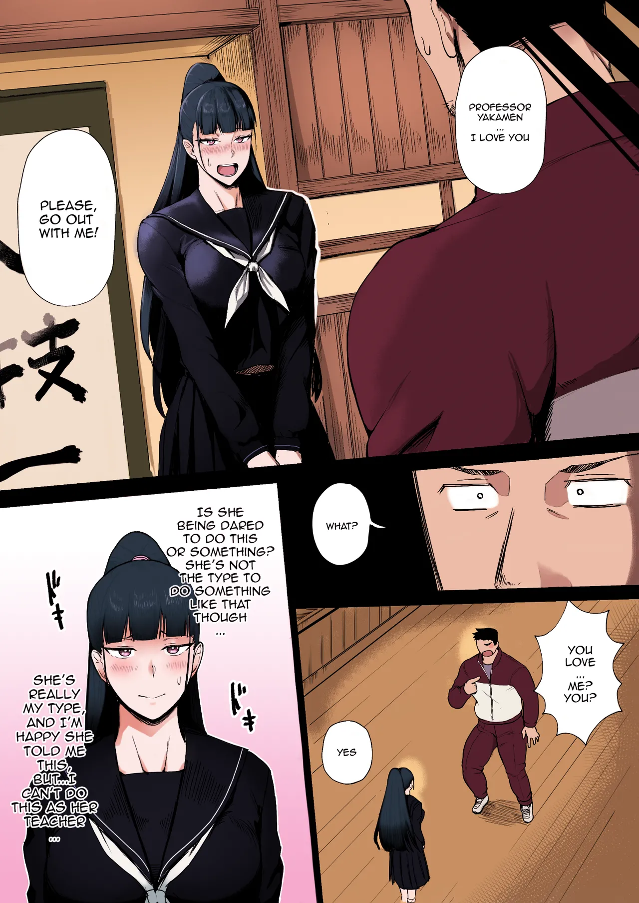 [Doushoku (T-Man)]Kimajime na Yuutousei wa, Sensei dake no Mesu ni Naritai. - A serious honor student wants to be the teacher's only female. | The Uptight Model Student Wants To Become The Teachers Bitch[English] {Doujins.com} [Colorized] [Decensored] [Digital] Page 5