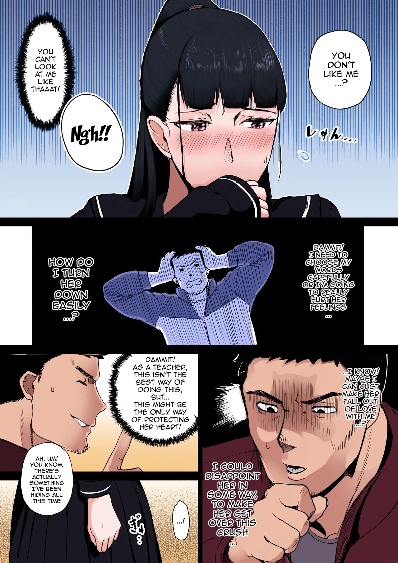 [Doushoku (T-Man)]Kimajime na Yuutousei wa, Sensei dake no Mesu ni Naritai. - A serious honor student wants to be the teacher's only female. | The Uptight Model Student Wants To Become The Teachers Bitch[English] {Doujins.com} [Colorized] [Decensored] [Digital] Page 6