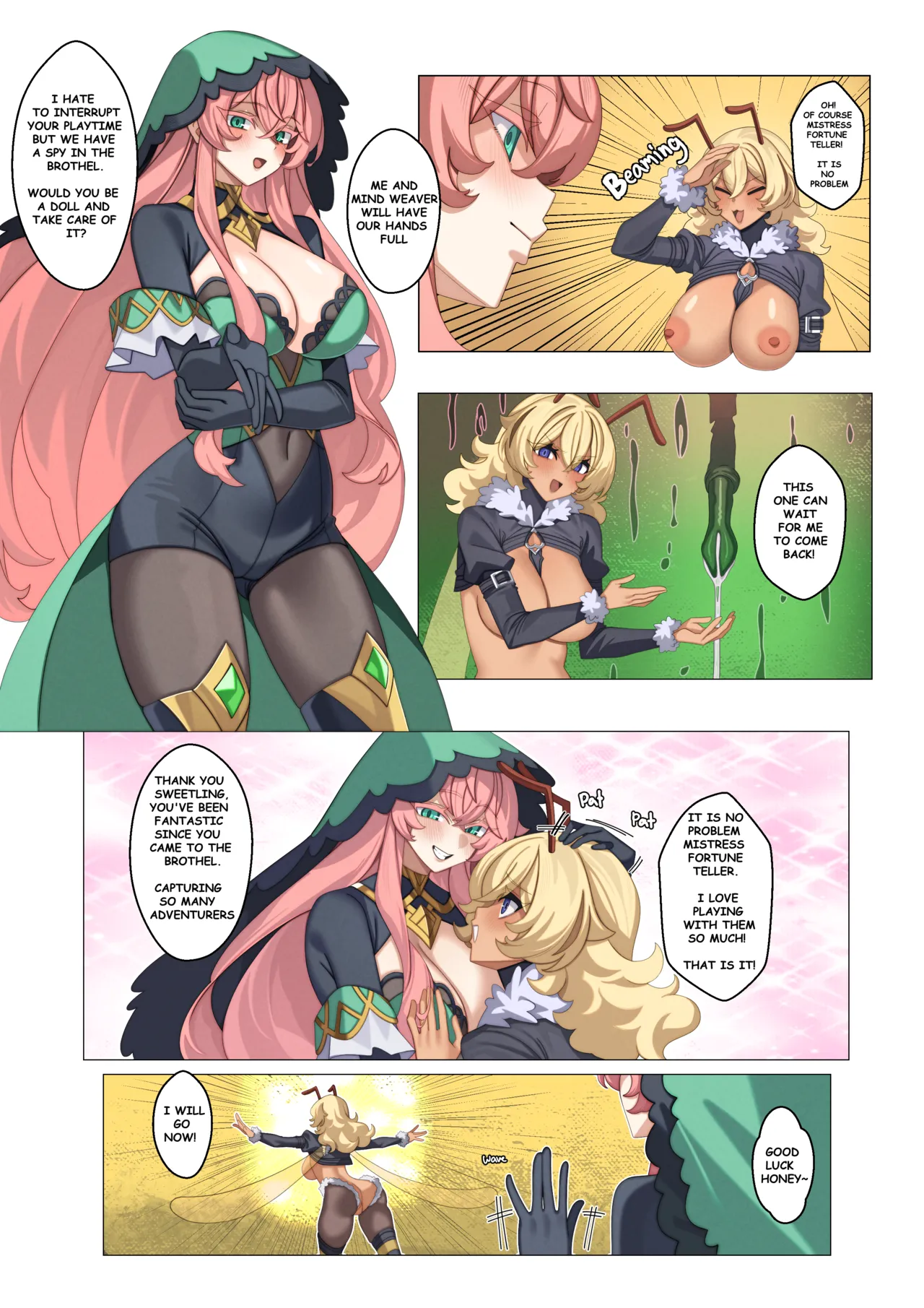 Eternal Realms Arc 1 - Oh No! A Bee GIrl Wants to Break my Mind! (English) - BlazeSM Page 30
