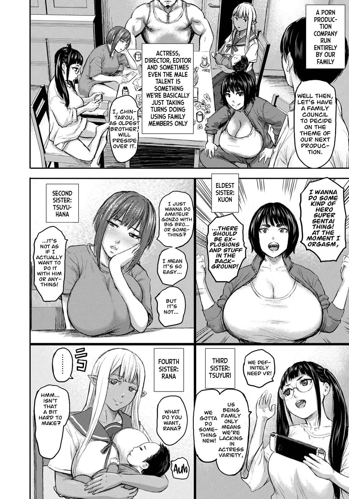 [PIero]AV Kazoku | AV Family Ch. 1-4[English] Page 11