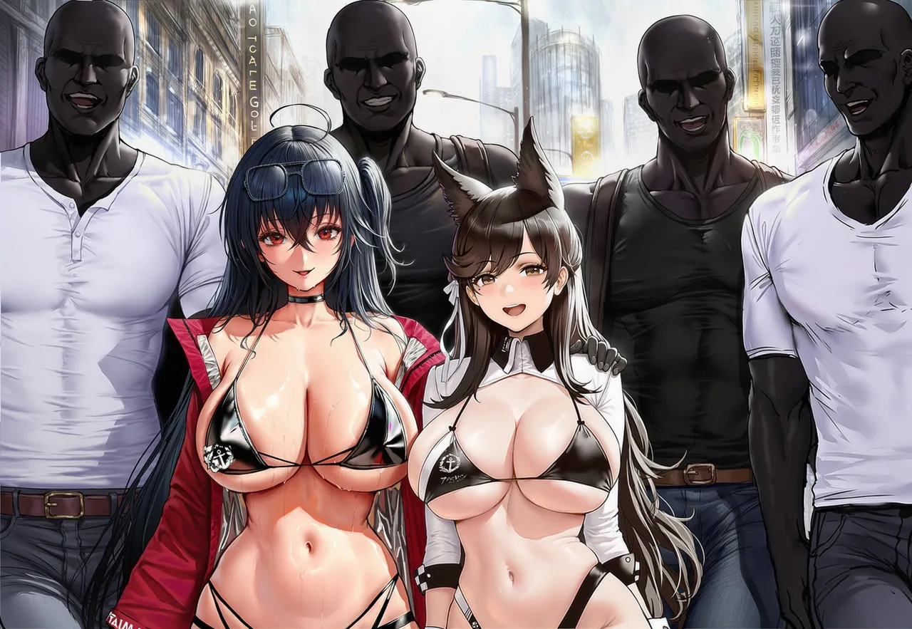 【Rayai】Atago & Taihou VB BBC  [No Text] full[AI Generated] Page 7