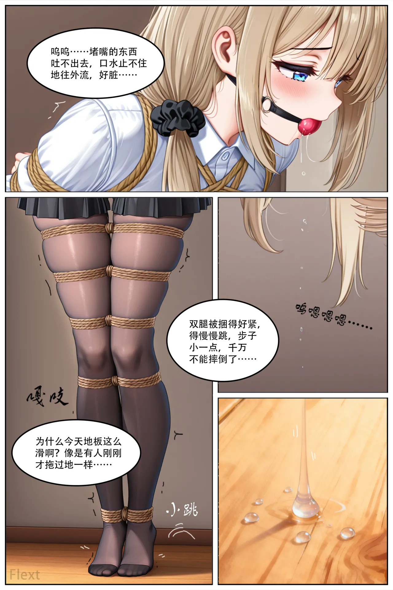 [Flext]坠入绳欲 Chapter 1[Chinese] [AI generated] Page 12