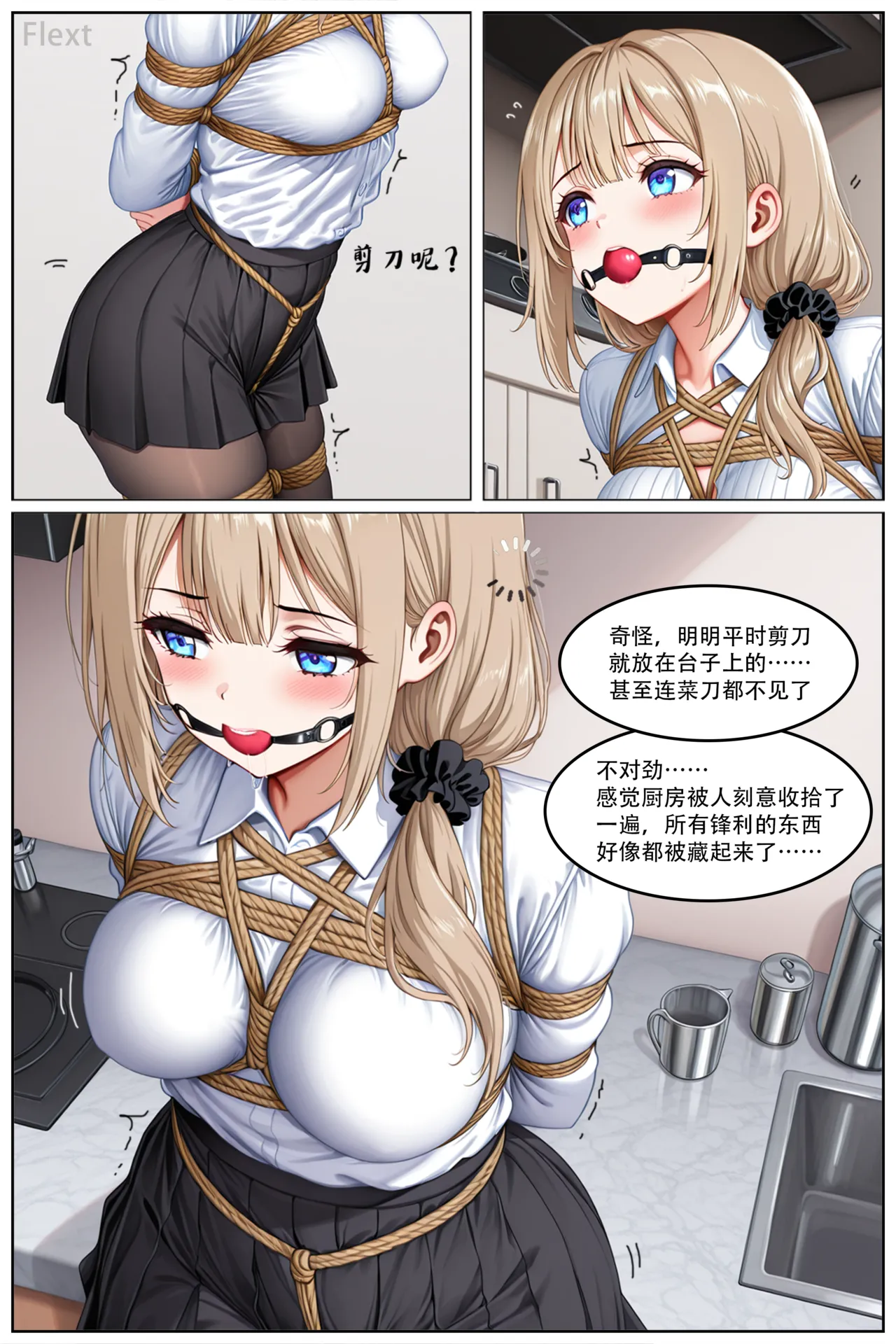 [Flext]坠入绳欲 Chapter 1[Chinese] [AI generated] Page 21