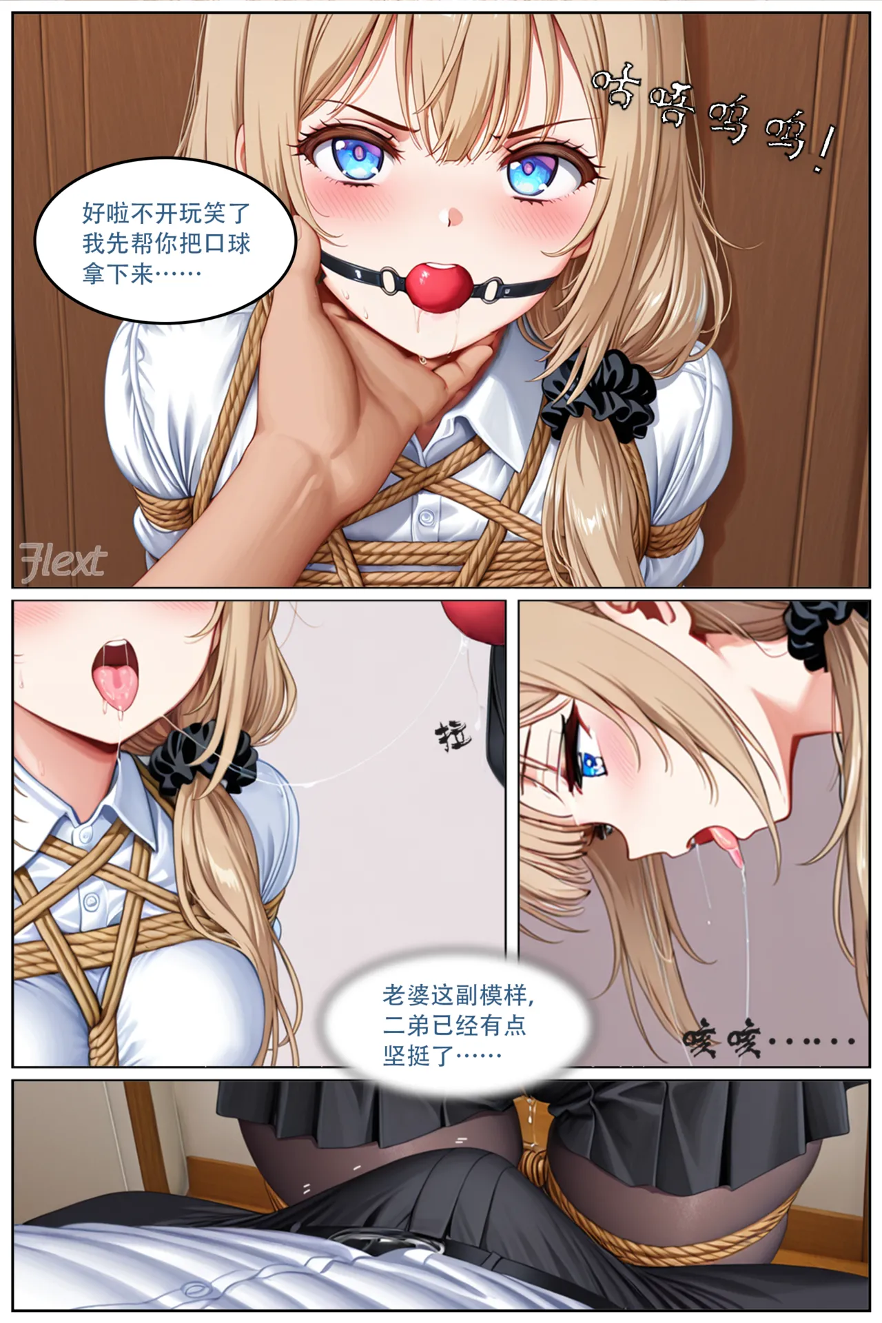 [Flext]坠入绳欲 Chapter 2[Chinese] [AI generated] Page 5