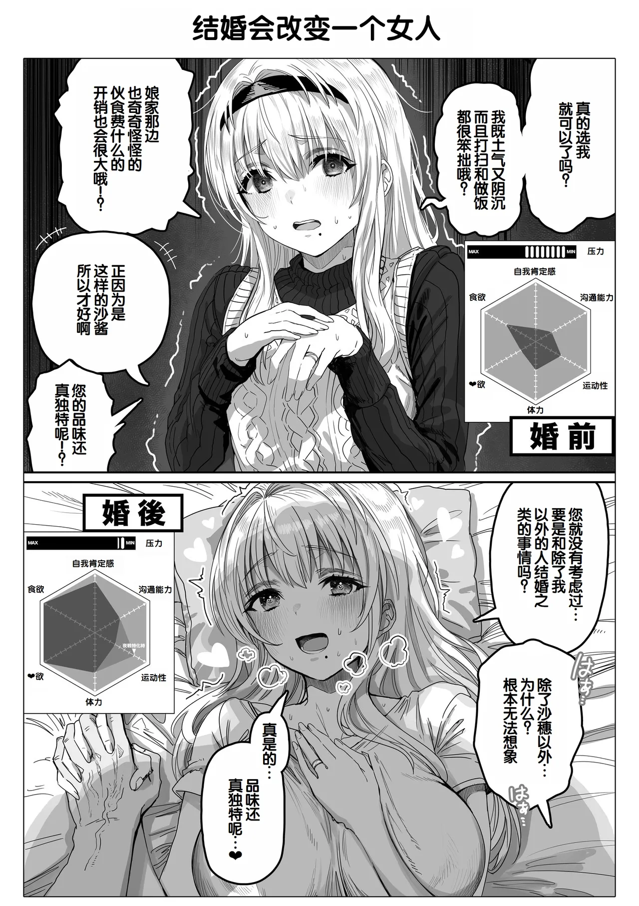 [Gibachan]Chichi Fuufu no Yoru ~Ochame na Okusan no Amaama Bakunyuu Gohoushi~[Chinese] [甜族星人赞助汉化] Page 124