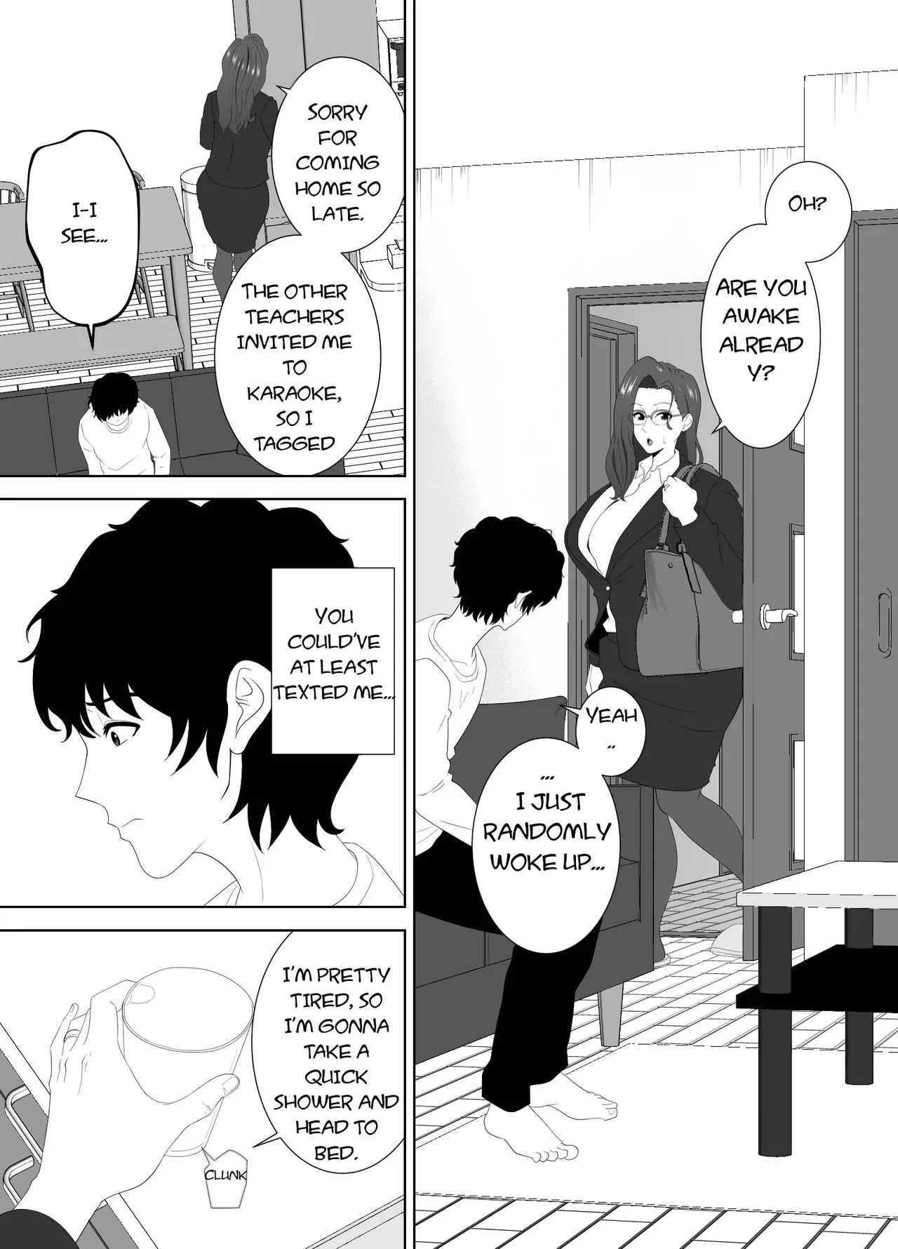 [Studio Macaron (Moeyama P-Man)]Houkago ni Ochita Haha Smapho ni Nokosareta Kiroku | Fallen mother after school[English] [toidaden] Page 21