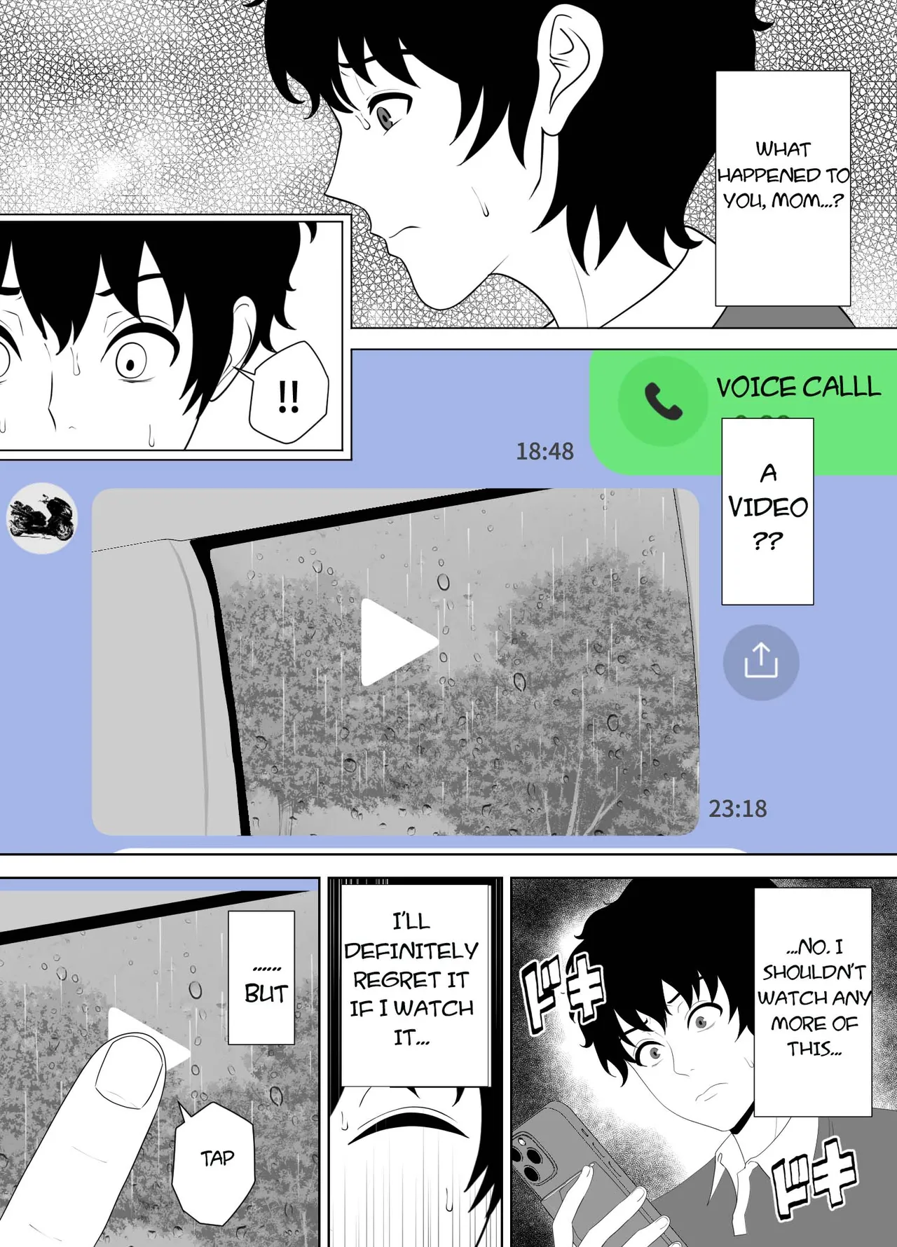 [Studio Macaron (Moeyama P-Man)]Houkago ni Ochita Haha Smapho ni Nokosareta Kiroku | Fallen mother after school[English] [toidaden] Page 50