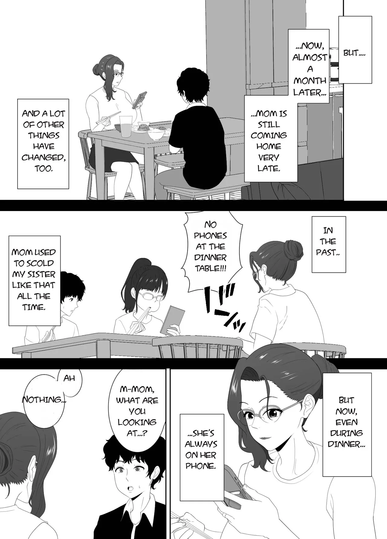 [Studio Macaron (Moeyama P-Man)]Houkago ni Ochita Haha Smapho ni Nokosareta Kiroku | Fallen mother after school[English] [toidaden] Page 8