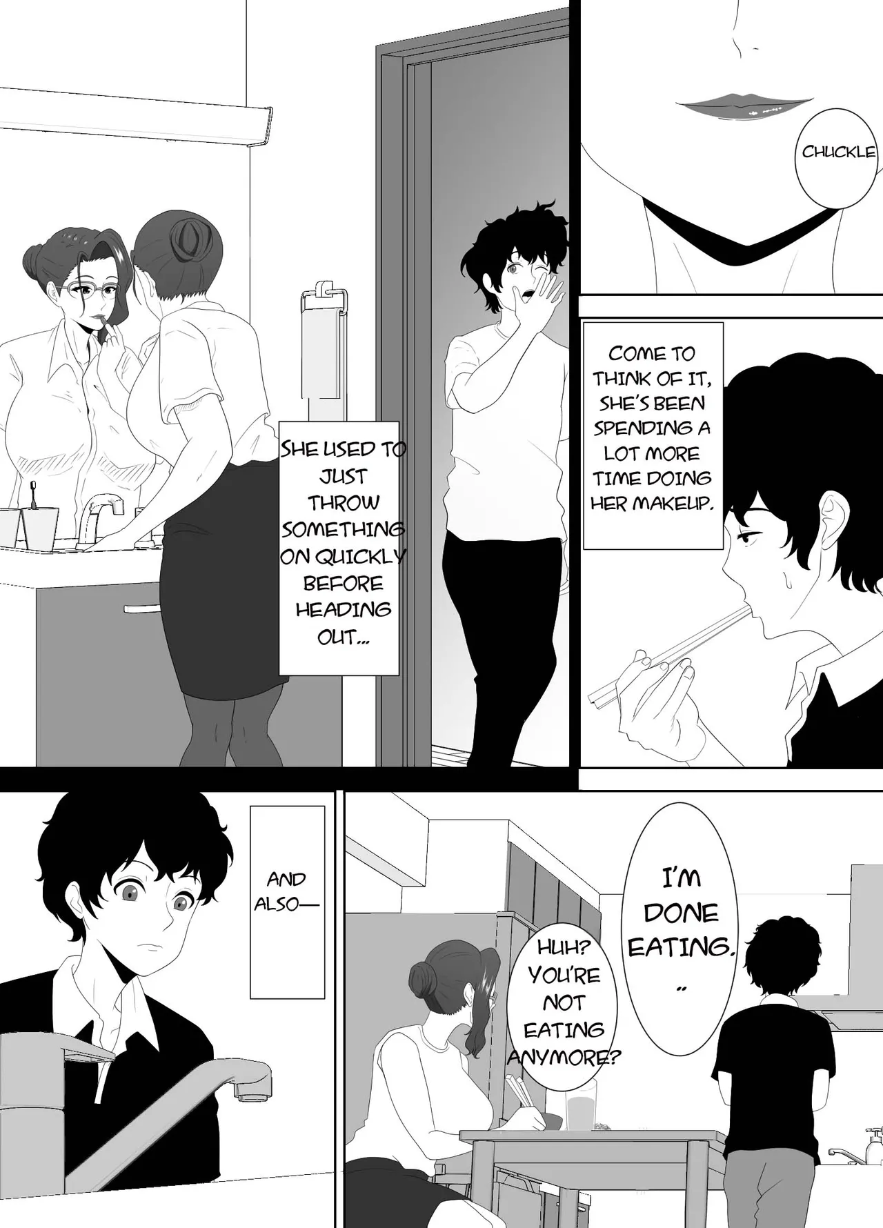 [Studio Macaron (Moeyama P-Man)]Houkago ni Ochita Haha Smapho ni Nokosareta Kiroku | Fallen mother after school[English] [toidaden] Page 9