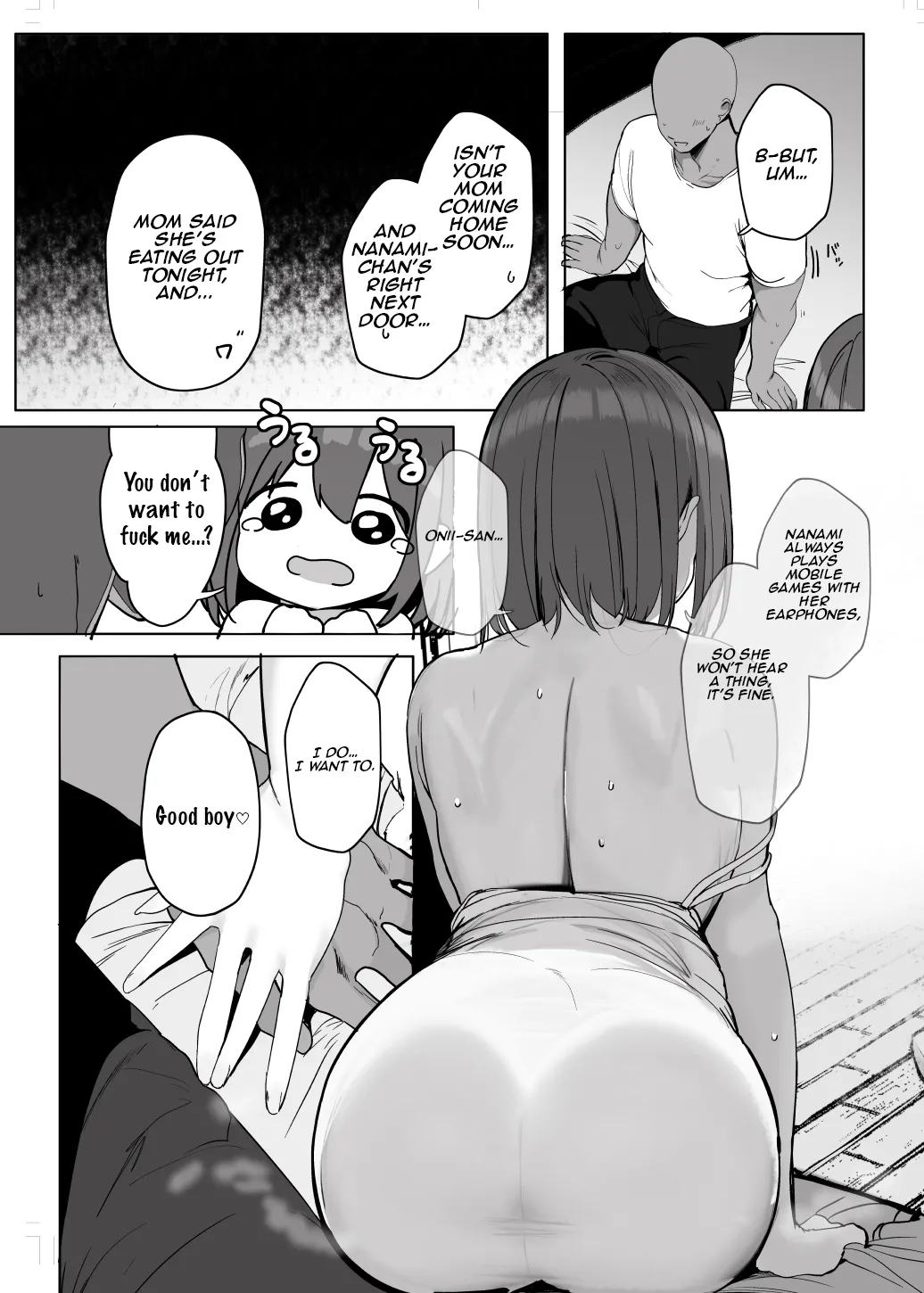 [Rouka]"Nee... Onii-san shimasen ka" | "Hey… wanna do it, Onii-san"[English] [Aishi21] Page 12