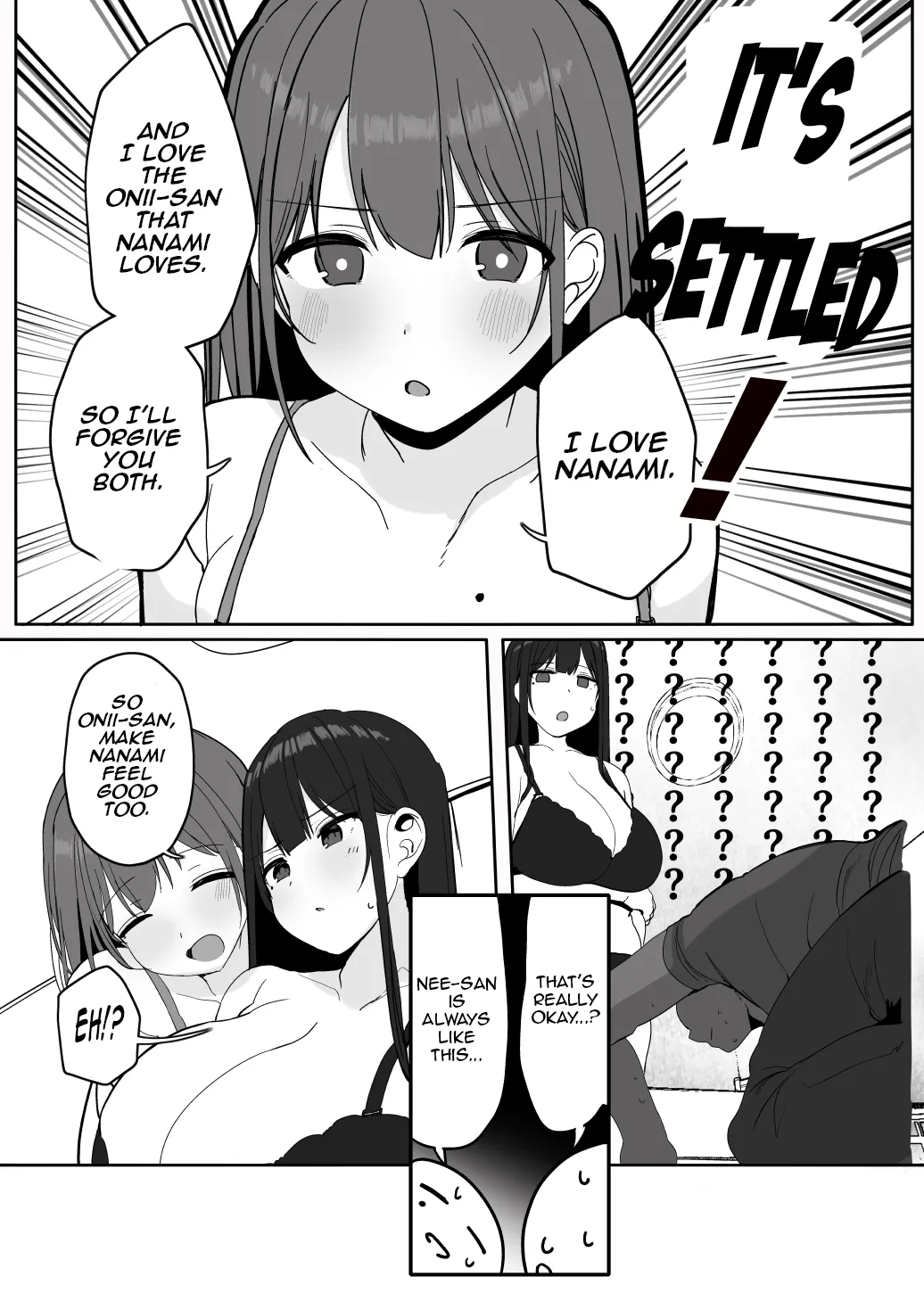[Rouka]"Nee... Onii-san shimasen ka" | "Hey… wanna do it, Onii-san"[English] [Aishi21] Page 28