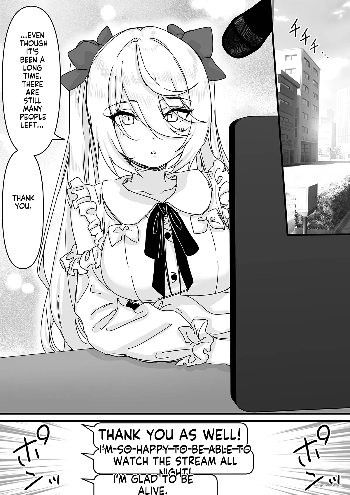 [P&I (Mel EX, Satsukimasu)] [Sad News]Popular streamer gets so absorbed in VR that they end up having their nipples revealed lol Page 2