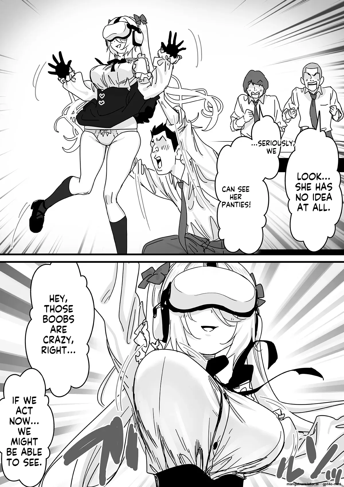 [P&I (Mel EX, Satsukimasu)] [Sad News]Popular streamer gets so absorbed in VR that they end up having their nipples revealed lol Page 21