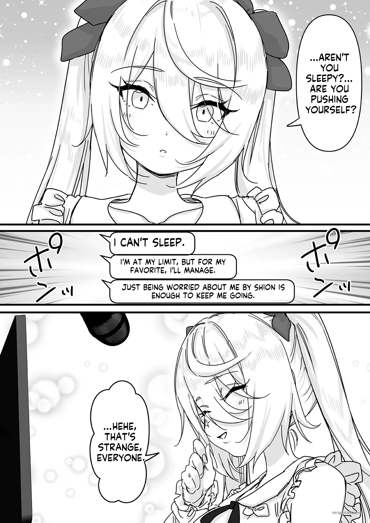[P&I (Mel EX, Satsukimasu)] [Sad News]Popular streamer gets so absorbed in VR that they end up having their nipples revealed lol Page 3