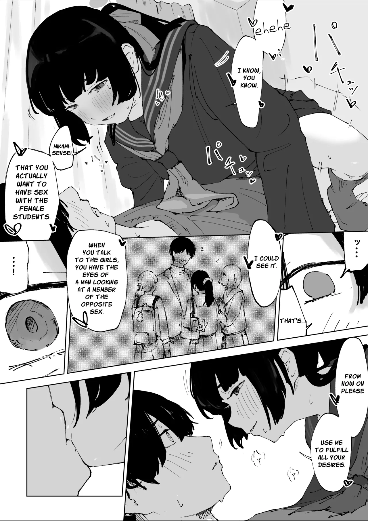 [Mimimi Misaki]Oshiego no Menhera ni Nerawareta Kyoushi | Teacher Targeted By His Mentally Ill Student[English] Page 12