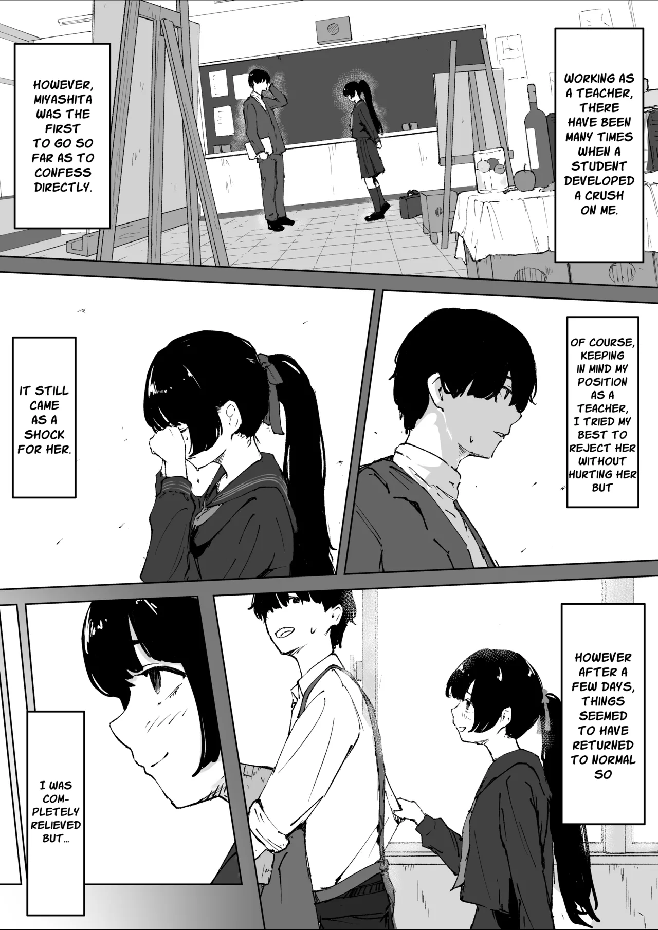 [Mimimi Misaki]Oshiego no Menhera ni Nerawareta Kyoushi | Teacher Targeted By His Mentally Ill Student[English] Page 4
