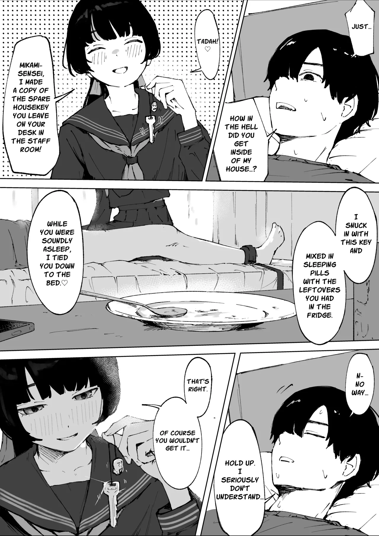 [Mimimi Misaki]Oshiego no Menhera ni Nerawareta Kyoushi | Teacher Targeted By His Mentally Ill Student[English] Page 5