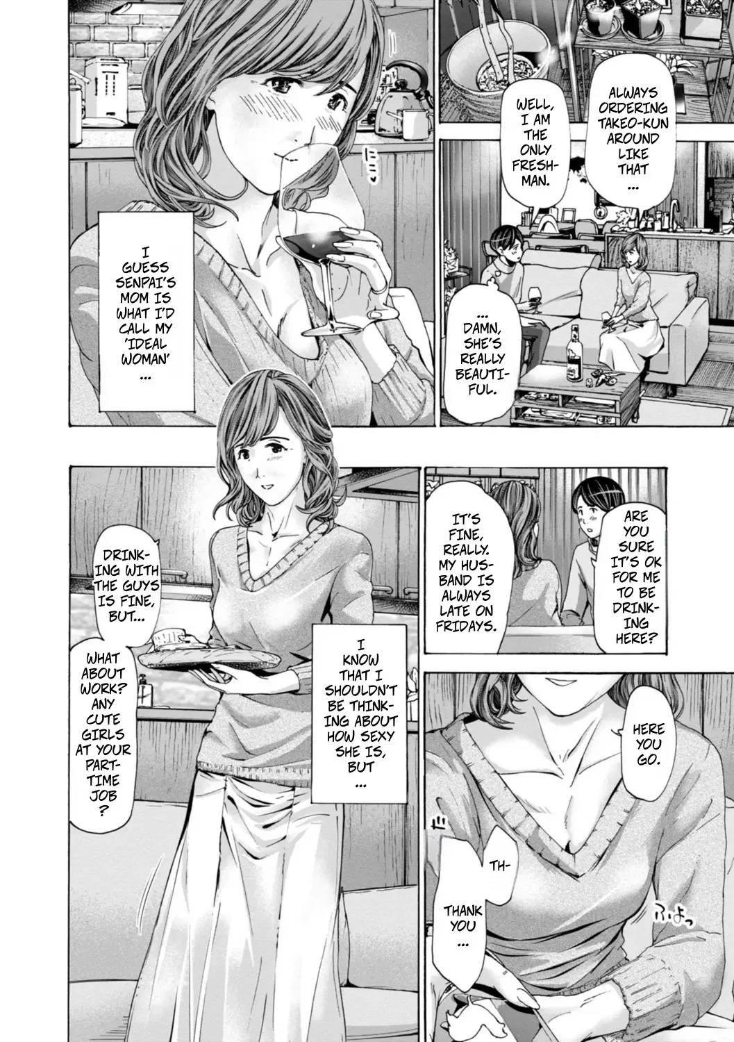 [Asagi Ryu]Married Women Are At A Naughty Age 1(Oba-san wa Ecchi na Toshigoro) [Digital] Page 1