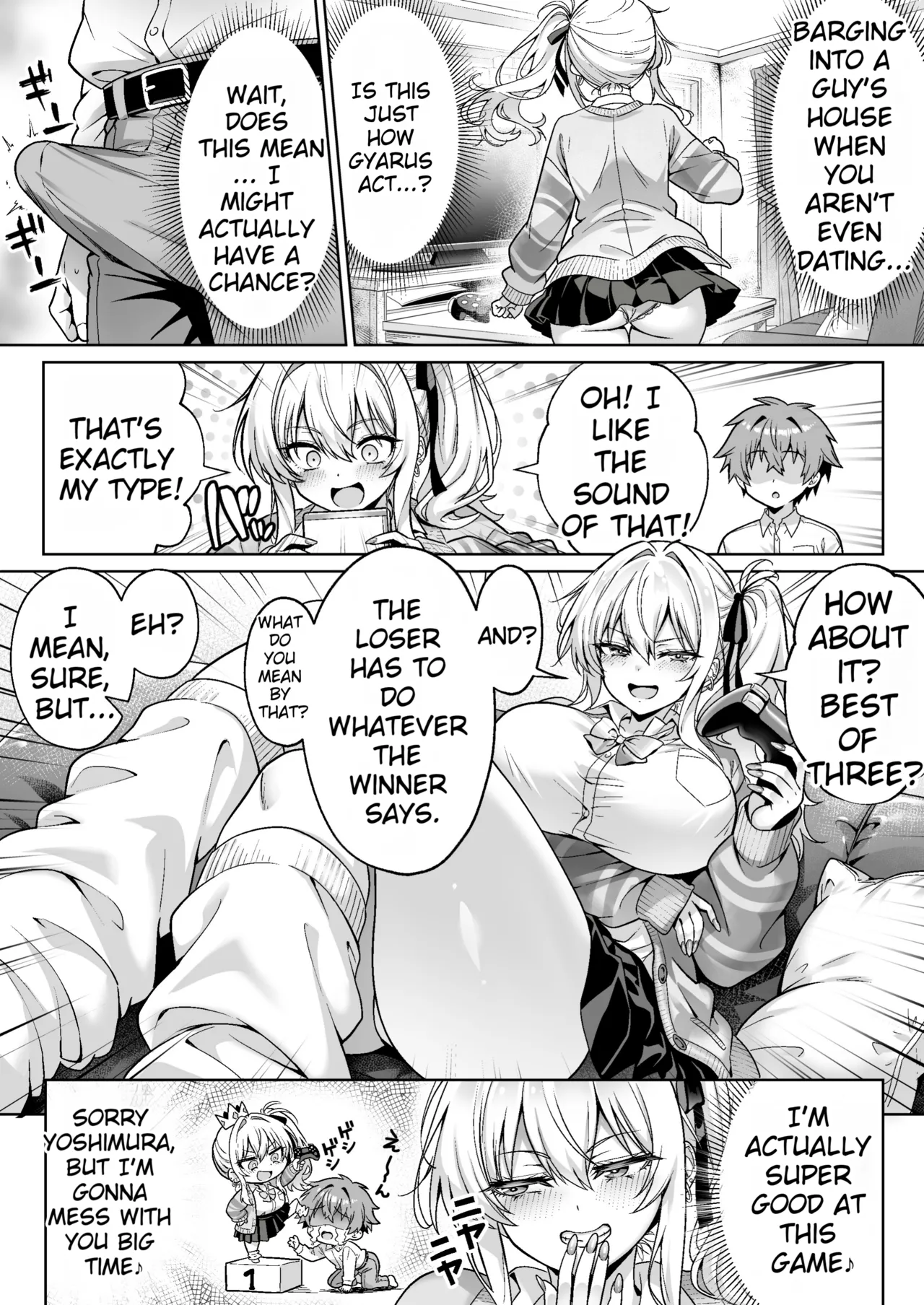 [Hechima Koubou (Mangetsu Wasabi)]The Cheeky Gal in Class Was a Virgin The Story of Raw Insertion, Climaxing, and Creampie on Our First Time[English][MTL]] Page 7
