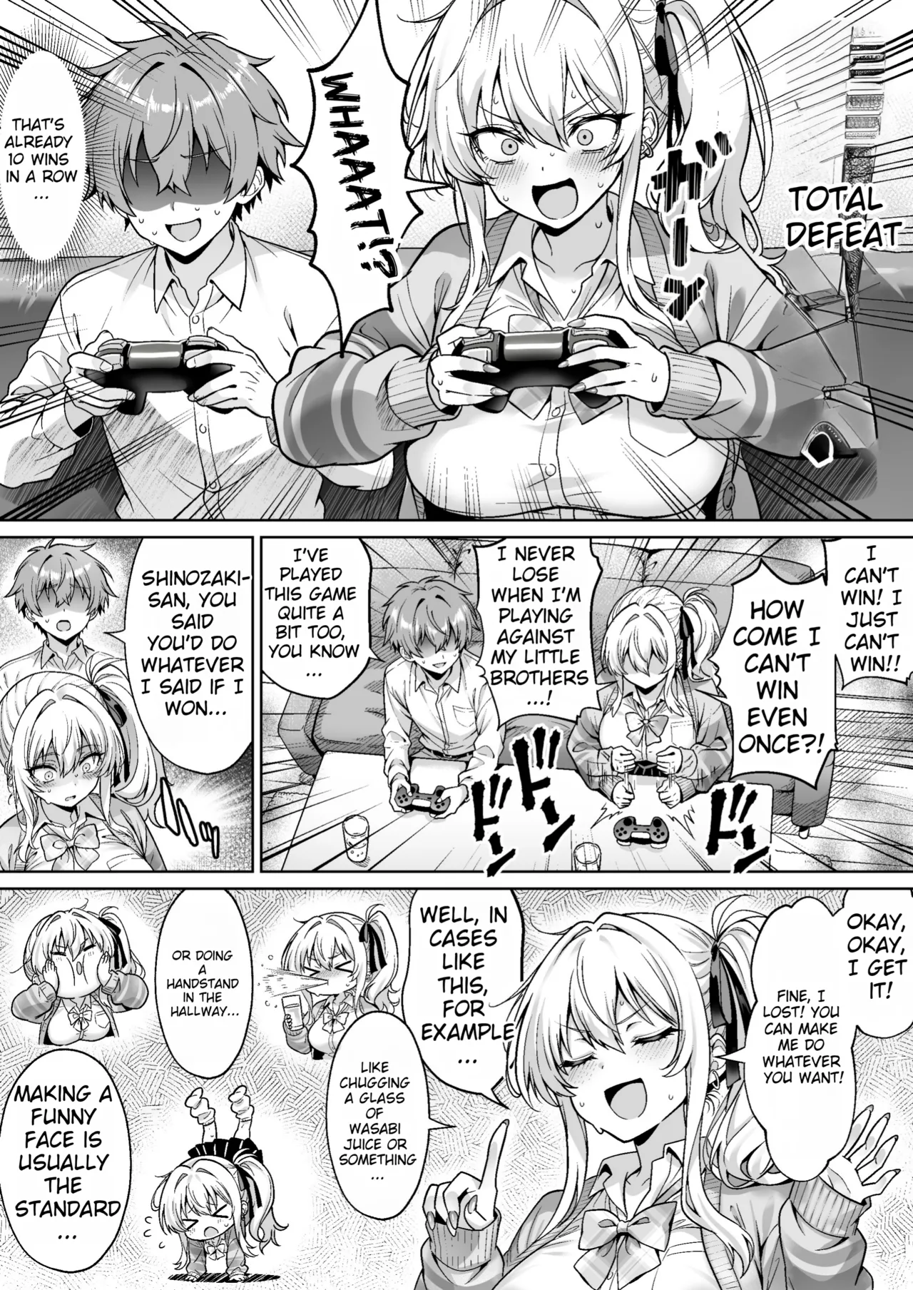 [Hechima Koubou (Mangetsu Wasabi)]The Cheeky Gal in Class Was a Virgin The Story of Raw Insertion, Climaxing, and Creampie on Our First Time[English][MTL]] Page 8