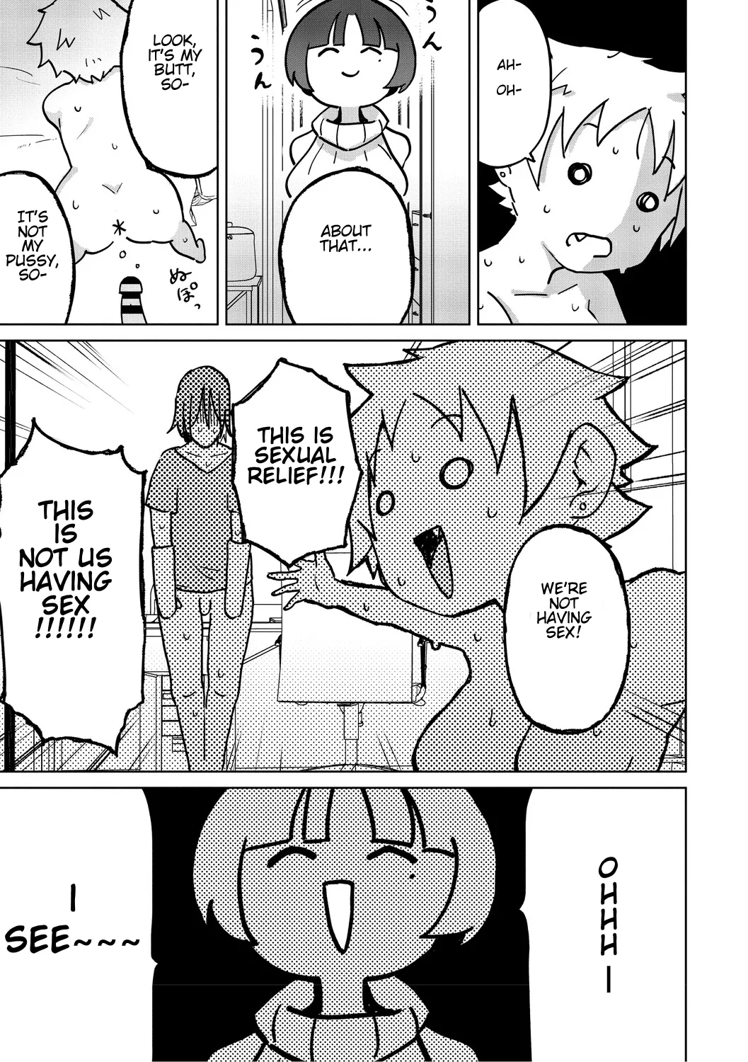 [Yukaida Uchio]This Isn't Sex, This Is Sexual Relief (Using the Butt) 1(Oshiri de Seishori ha Sex deha nai) [English] Page 24
