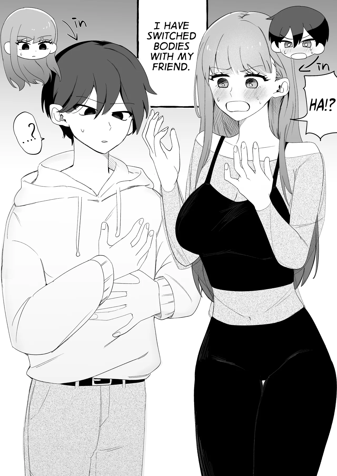 [Katsudon Umauma Honpo]How I Returned to Normal After Body Swapping Only to Discover that My Body was Prepared for Anal Sex[English] [GTF] Page 4