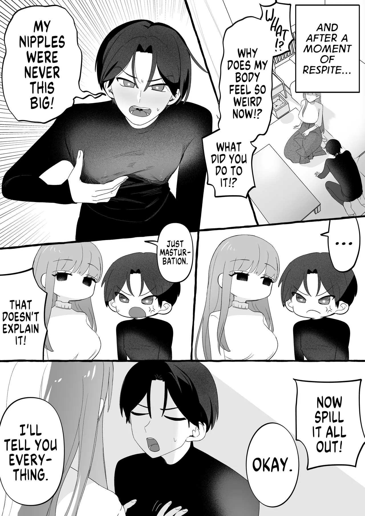 [Katsudon Umauma Honpo]How I Returned to Normal After Body Swapping Only to Discover that My Body was Prepared for Anal Sex[English] [GTF] Page 8