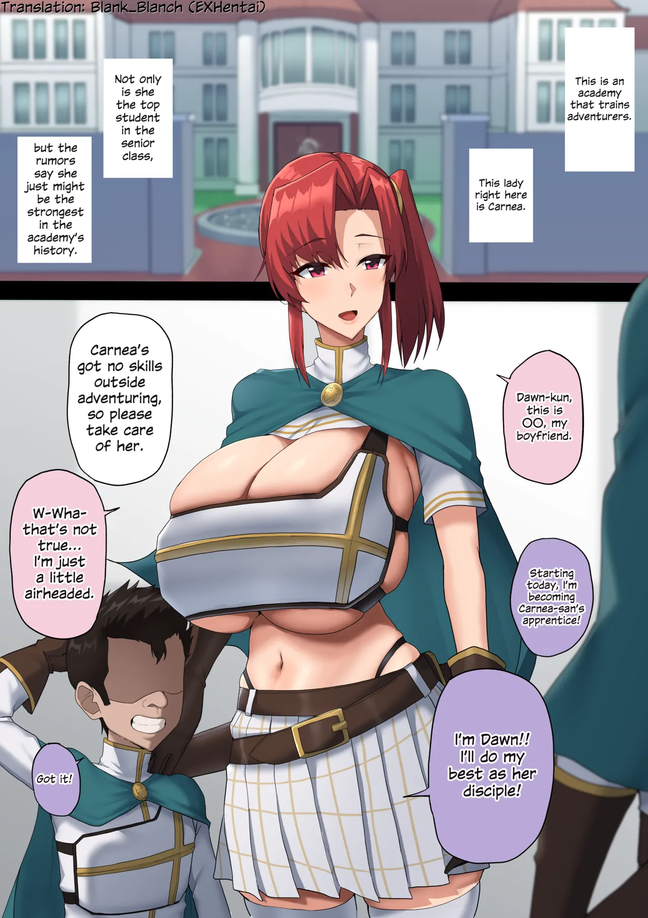 [Doraias Kazuyo]She who knew nothing besides adventures...♥[English] Page 1