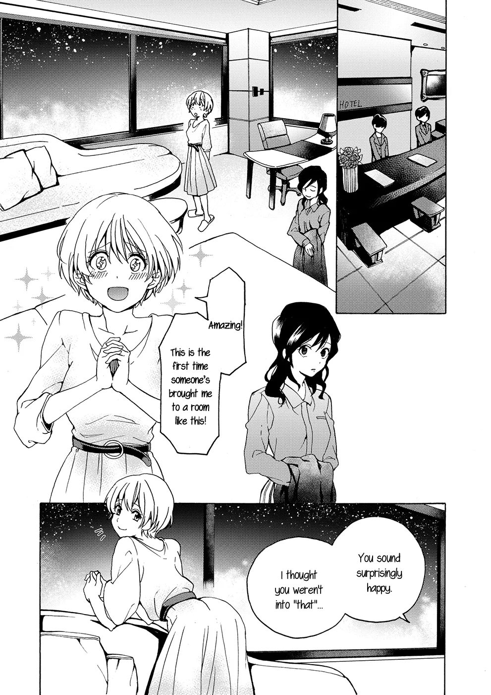 [Boushitsu Yesterday (Kawauchi)]i no Shissou | The Disappearance of "i"(R18 Yuri Soushuuhen i no Arika - where love is) [English] [Castle TL] [Digital] Page 12