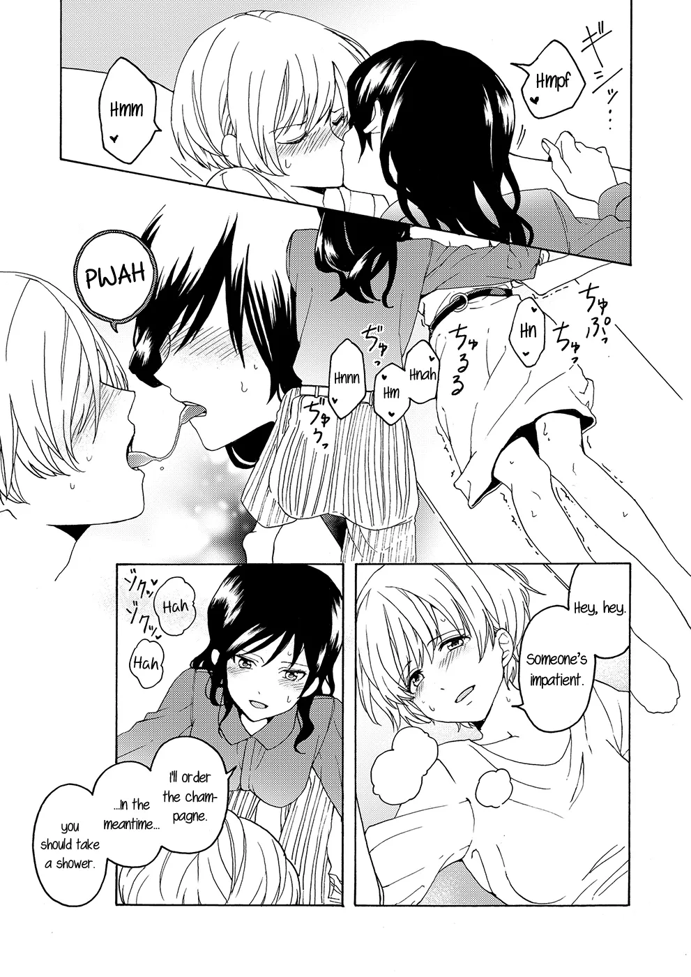 [Boushitsu Yesterday (Kawauchi)]i no Shissou | The Disappearance of "i"(R18 Yuri Soushuuhen i no Arika - where love is) [English] [Castle TL] [Digital] Page 15