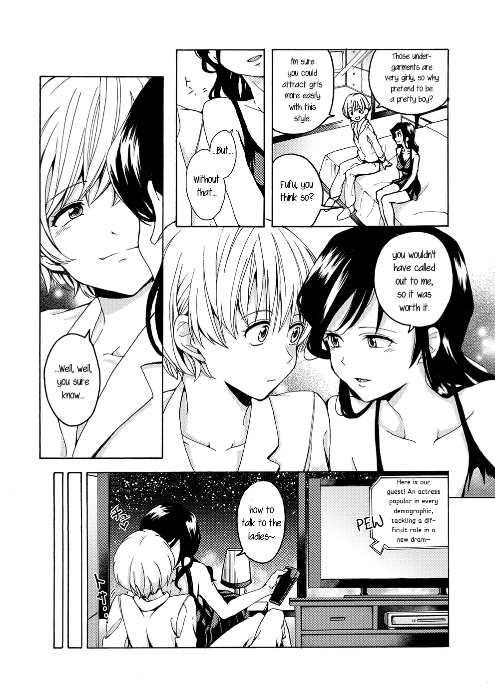 [Boushitsu Yesterday (Kawauchi)]i no Shissou | The Disappearance of "i"(R18 Yuri Soushuuhen i no Arika - where love is) [English] [Castle TL] [Digital] Page 17