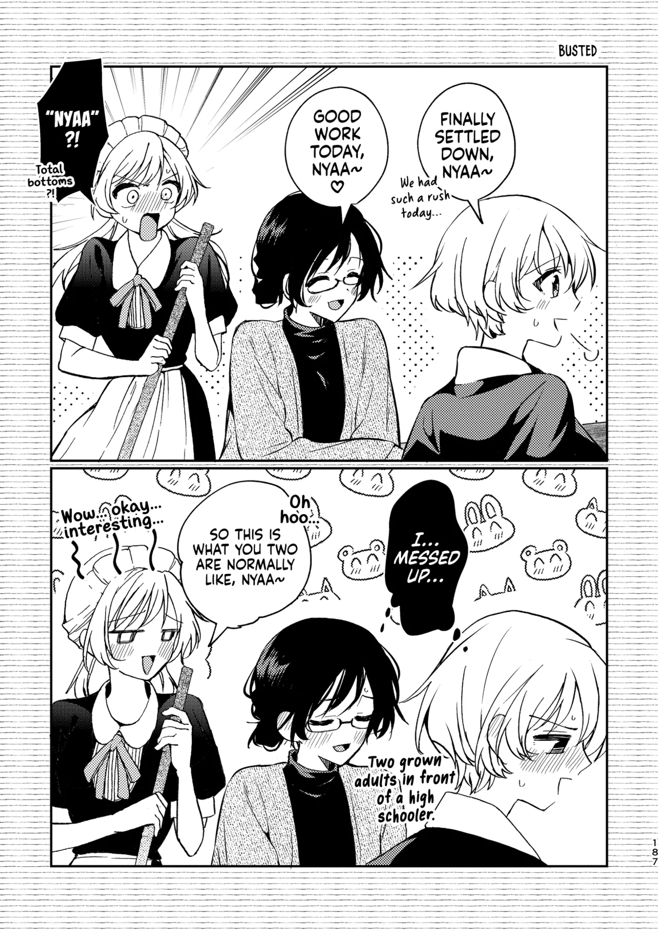 [Boushitsu Yesterday (Kawauchi)]i no Shissou | The Disappearance of "i"(R18 Yuri Soushuuhen i no Arika - where love is) [English] [Castle TL] [Digital] Page 187