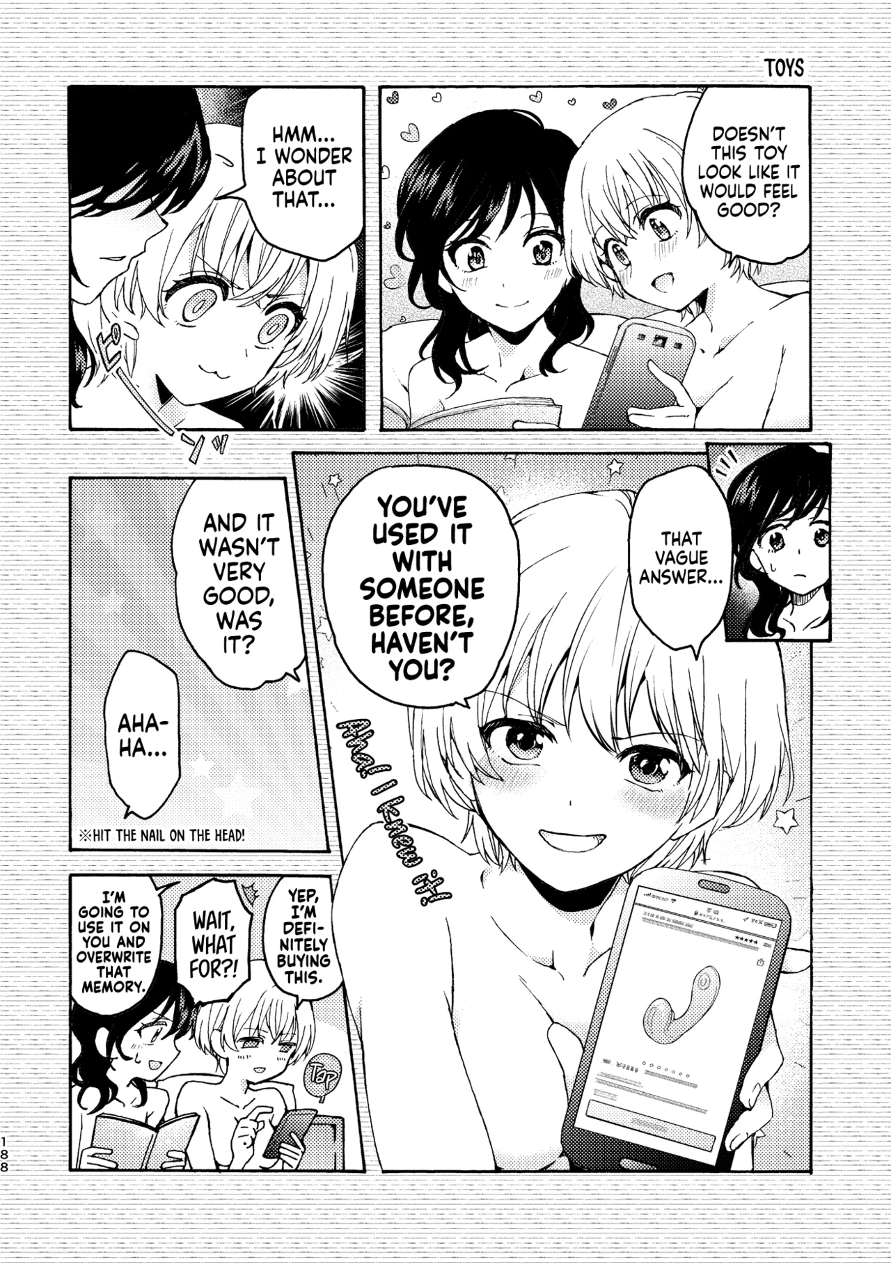 [Boushitsu Yesterday (Kawauchi)]i no Shissou | The Disappearance of "i"(R18 Yuri Soushuuhen i no Arika - where love is) [English] [Castle TL] [Digital] Page 188