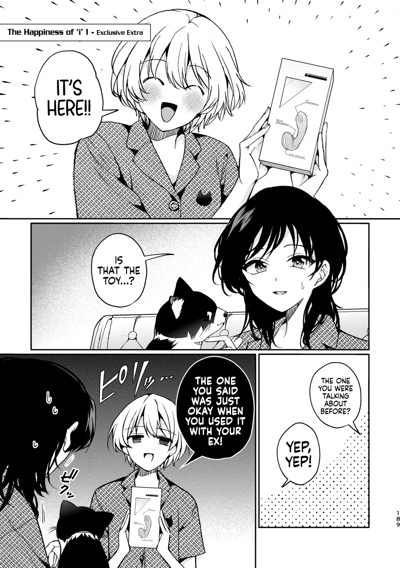 [Boushitsu Yesterday (Kawauchi)]i no Shissou | The Disappearance of "i"(R18 Yuri Soushuuhen i no Arika - where love is) [English] [Castle TL] [Digital] Page 189