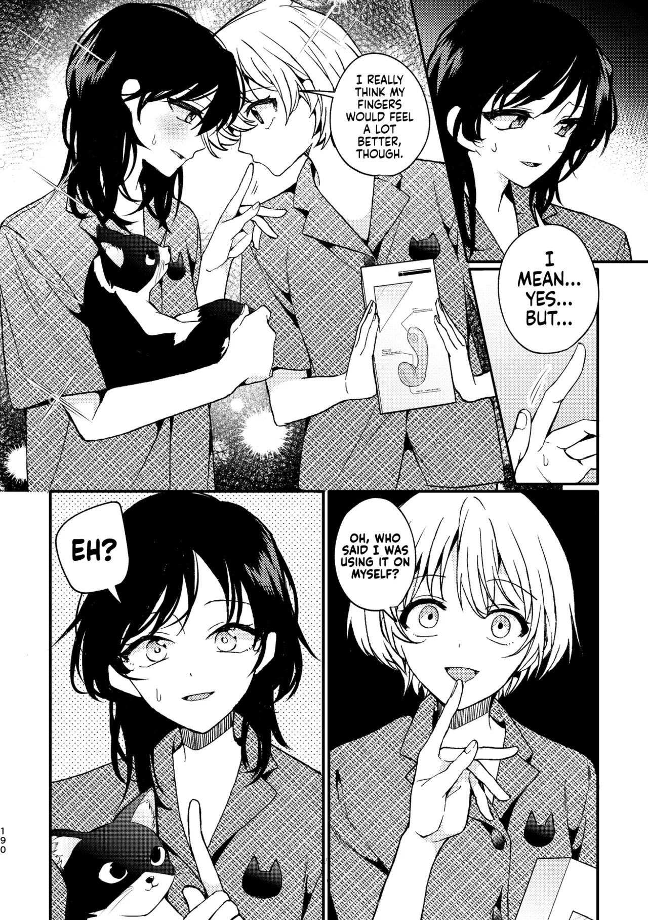 [Boushitsu Yesterday (Kawauchi)]i no Shissou | The Disappearance of "i"(R18 Yuri Soushuuhen i no Arika - where love is) [English] [Castle TL] [Digital] Page 190