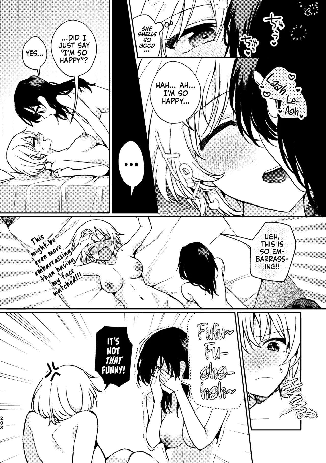 [Boushitsu Yesterday (Kawauchi)]i no Shissou | The Disappearance of "i"(R18 Yuri Soushuuhen i no Arika - where love is) [English] [Castle TL] [Digital] Page 208