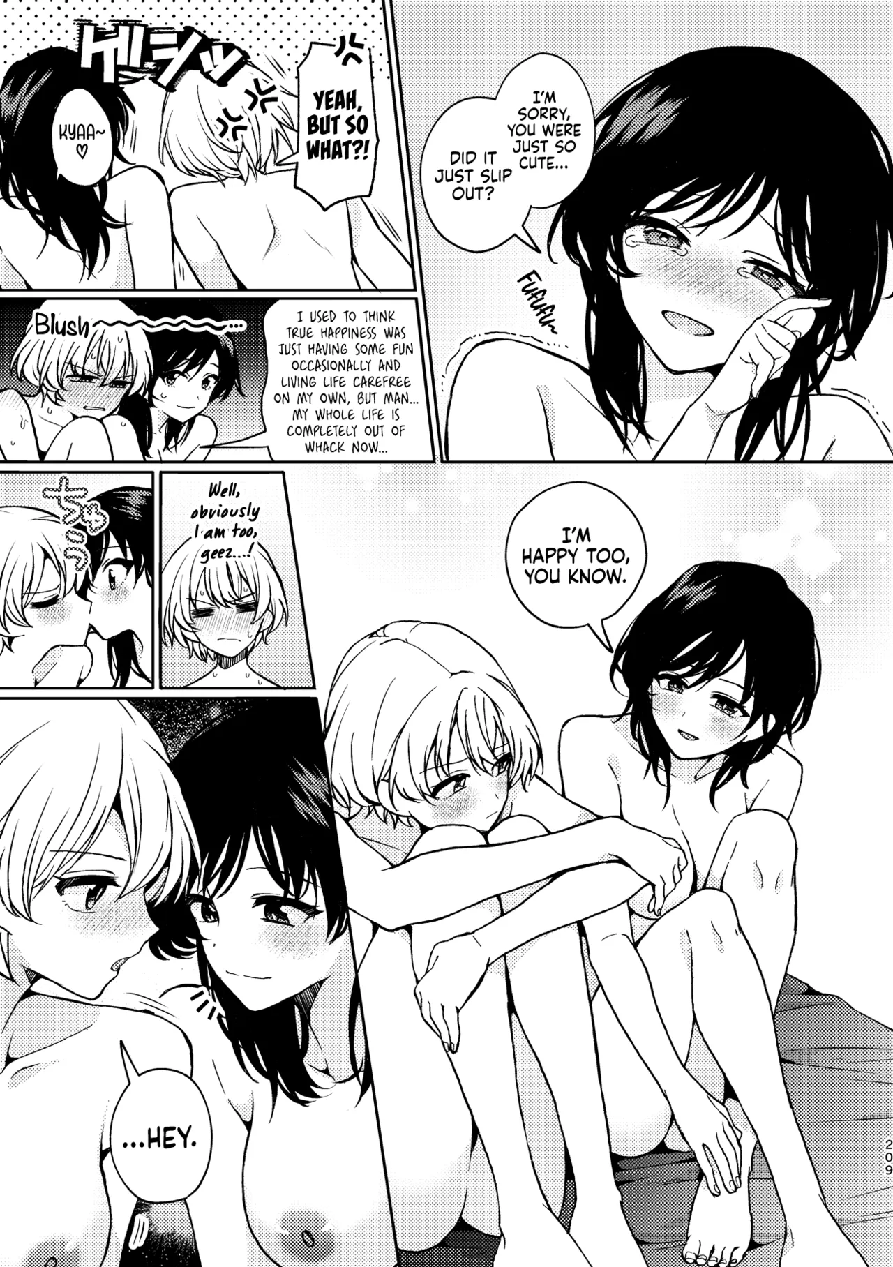[Boushitsu Yesterday (Kawauchi)]i no Shissou | The Disappearance of "i"(R18 Yuri Soushuuhen i no Arika - where love is) [English] [Castle TL] [Digital] Page 209