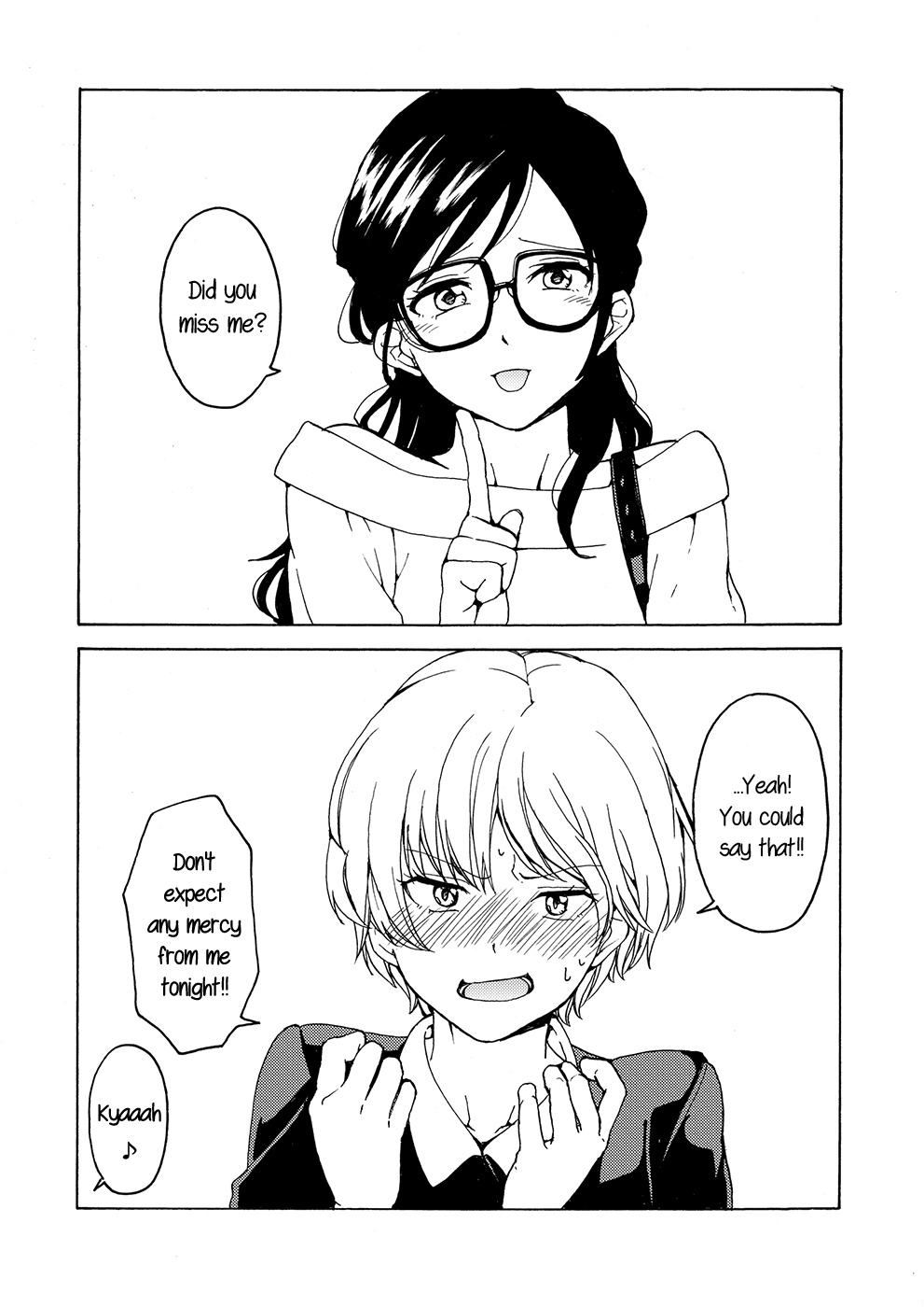 [Boushitsu Yesterday (Kawauchi)]i no Shissou | The Disappearance of "i"(R18 Yuri Soushuuhen i no Arika - where love is) [English] [Castle TL] [Digital] Page 48
