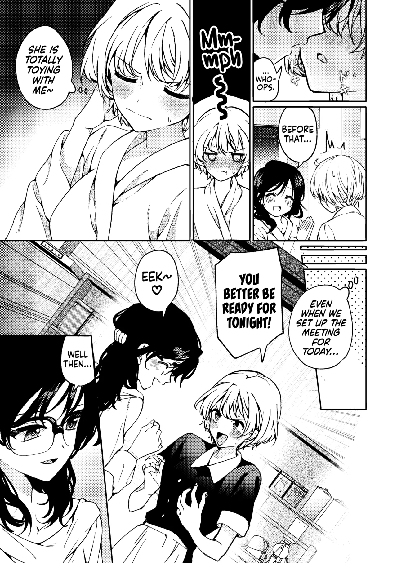 [Boushitsu Yesterday (Kawauchi)]i no Shissou | The Disappearance of "i"(R18 Yuri Soushuuhen i no Arika - where love is) [English] [Castle TL] [Digital] Page 55