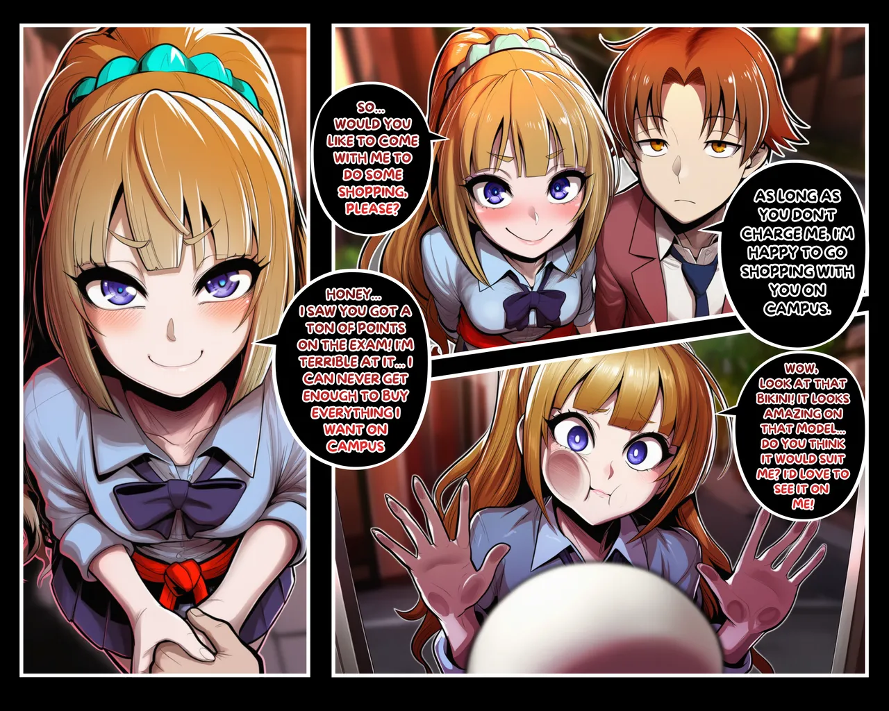 CLASSROOM OF THE ELITE -[BD] [PIXV] [AI Generated] Page 1