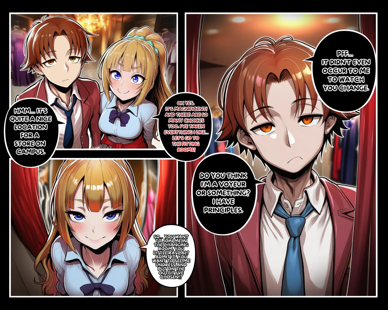 CLASSROOM OF THE ELITE -[BD] [PIXV] [AI Generated] Page 2