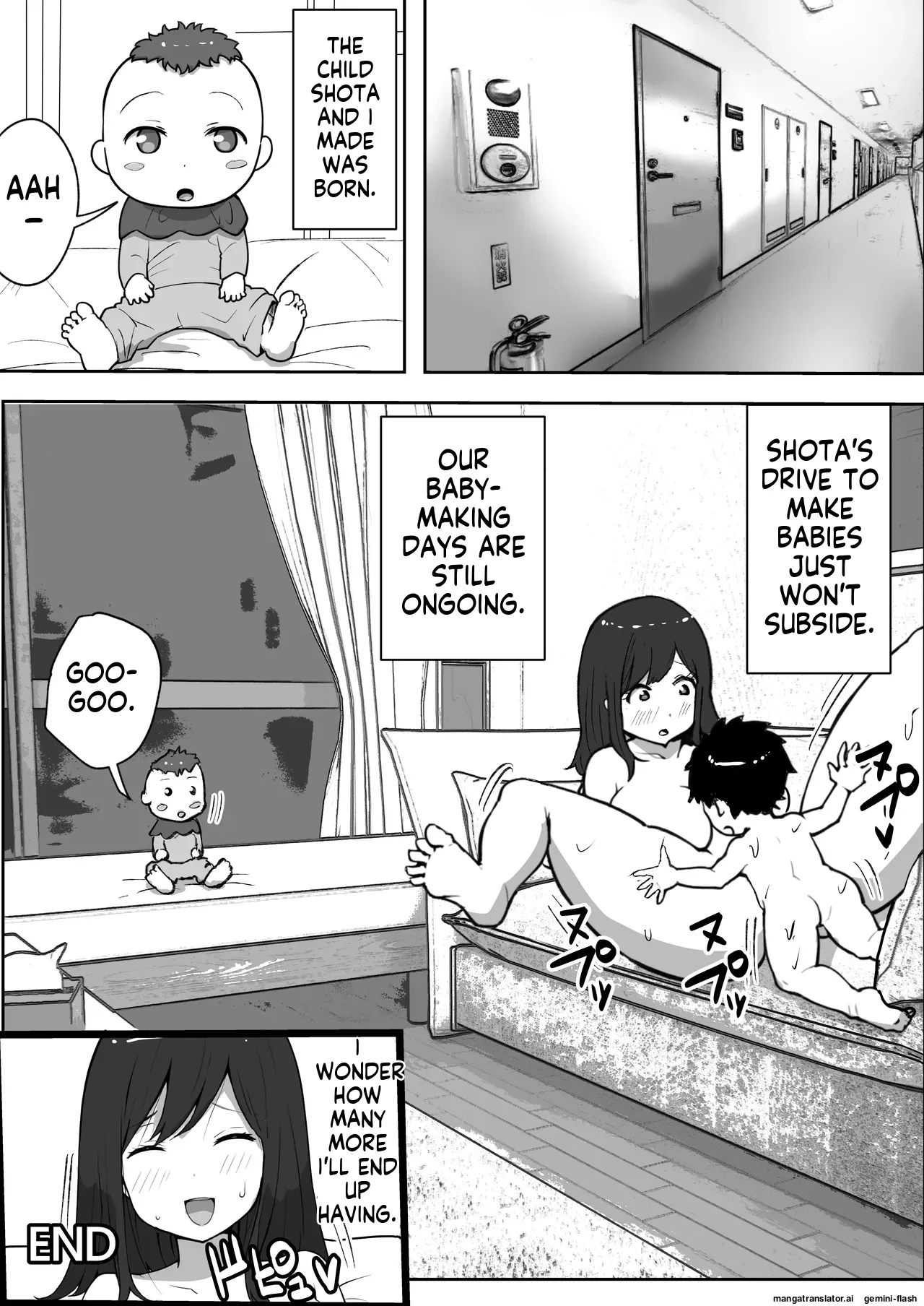 [Resoman Manga Koubou]A story about a single mom who ended up trying to get pregnant with her son[English] Page 39