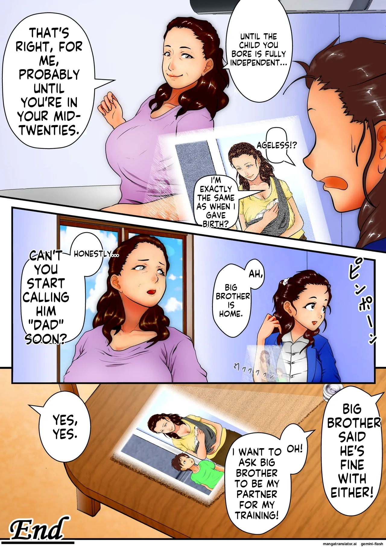 [Niki Ui (Shizuka Kei)]Summer Vacation: My Aunt and I's [Sexual Life Experiment] ~It's Okay to Have a Baby, So Just Do Your Best~ Page 52