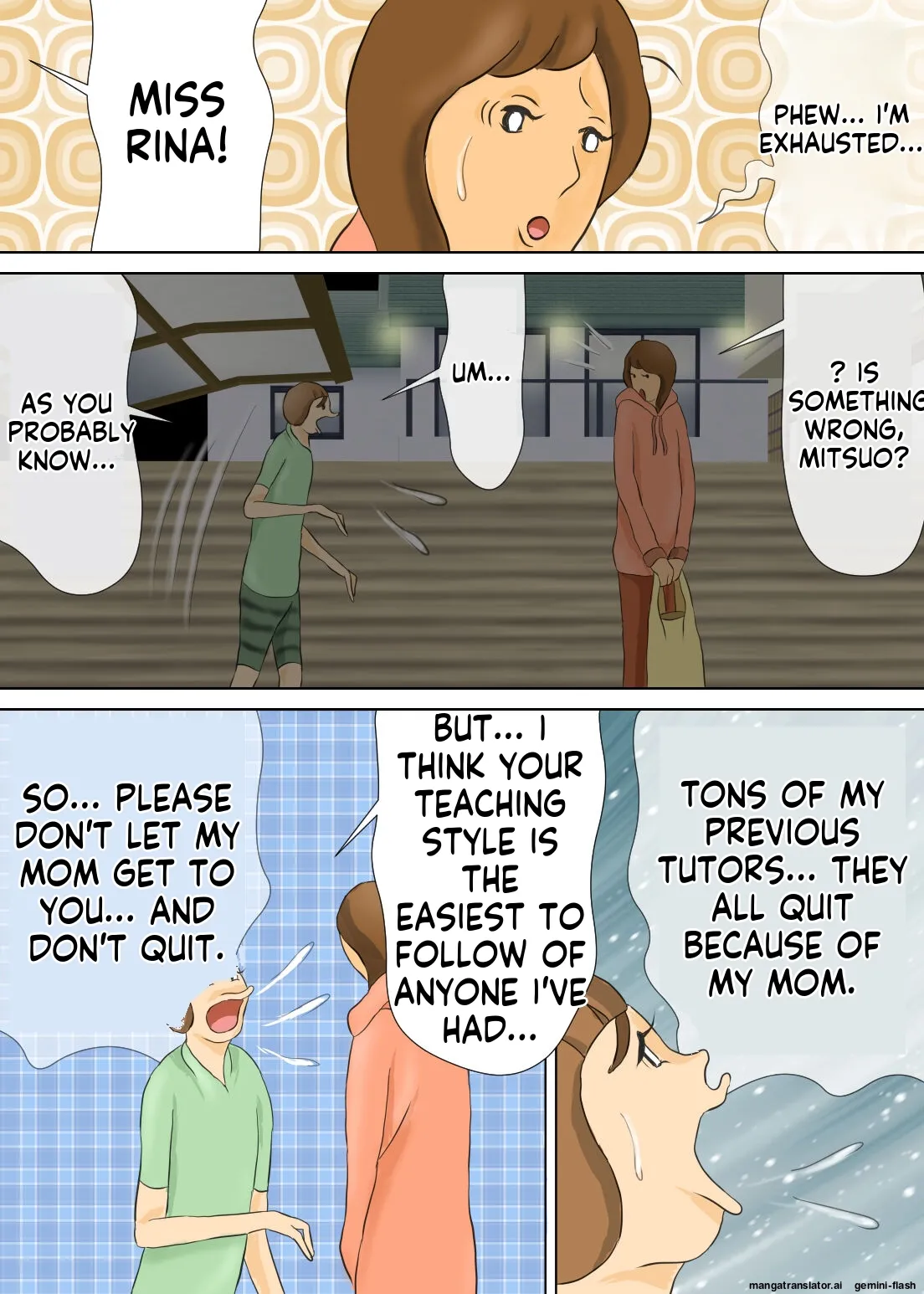 [Omochi Kiwi]My eldest son and his educational mother[English MTL] Page 11