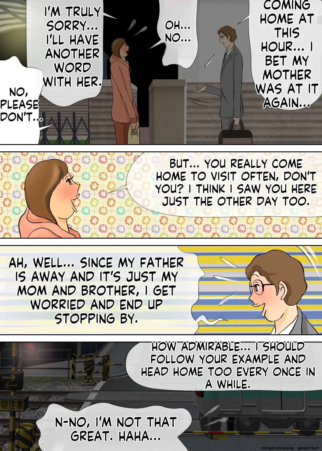 [Omochi Kiwi]My eldest son and his educational mother[English MTL] Page 13