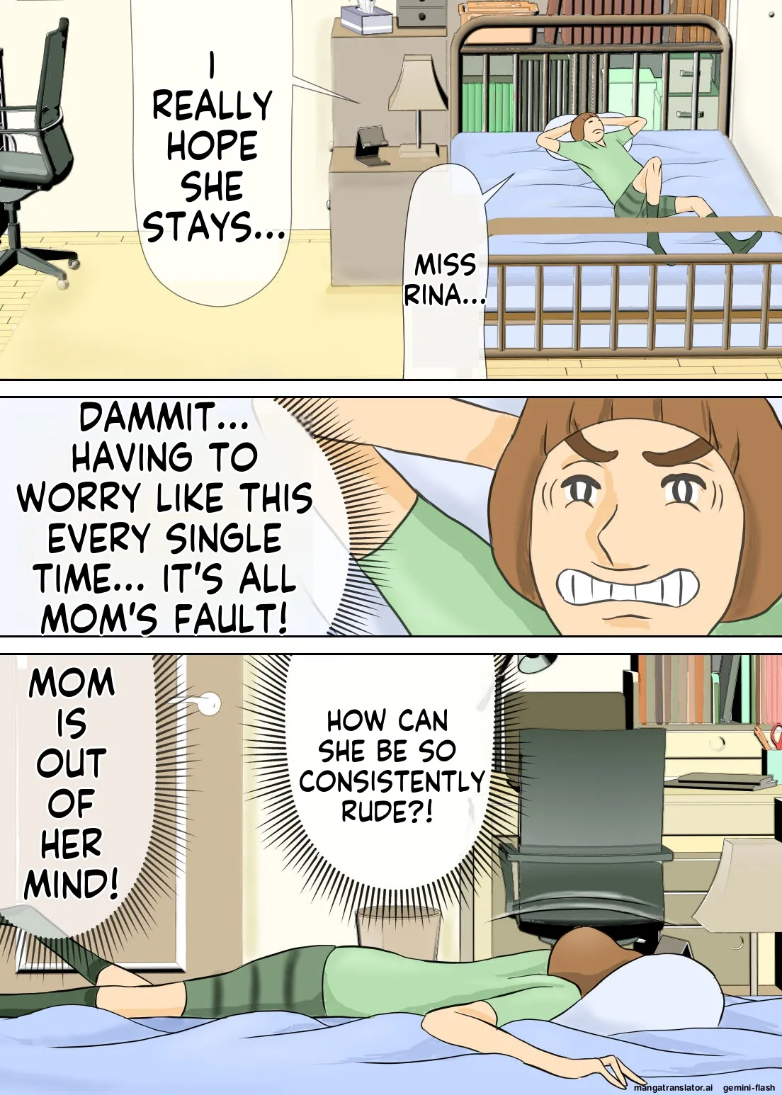 [Omochi Kiwi]My eldest son and his educational mother[English MTL] Page 15