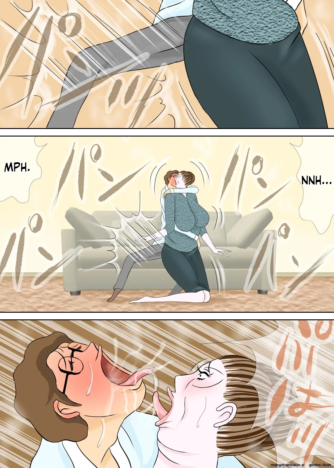 [Omochi Kiwi]My eldest son and his educational mother[English MTL] Page 35