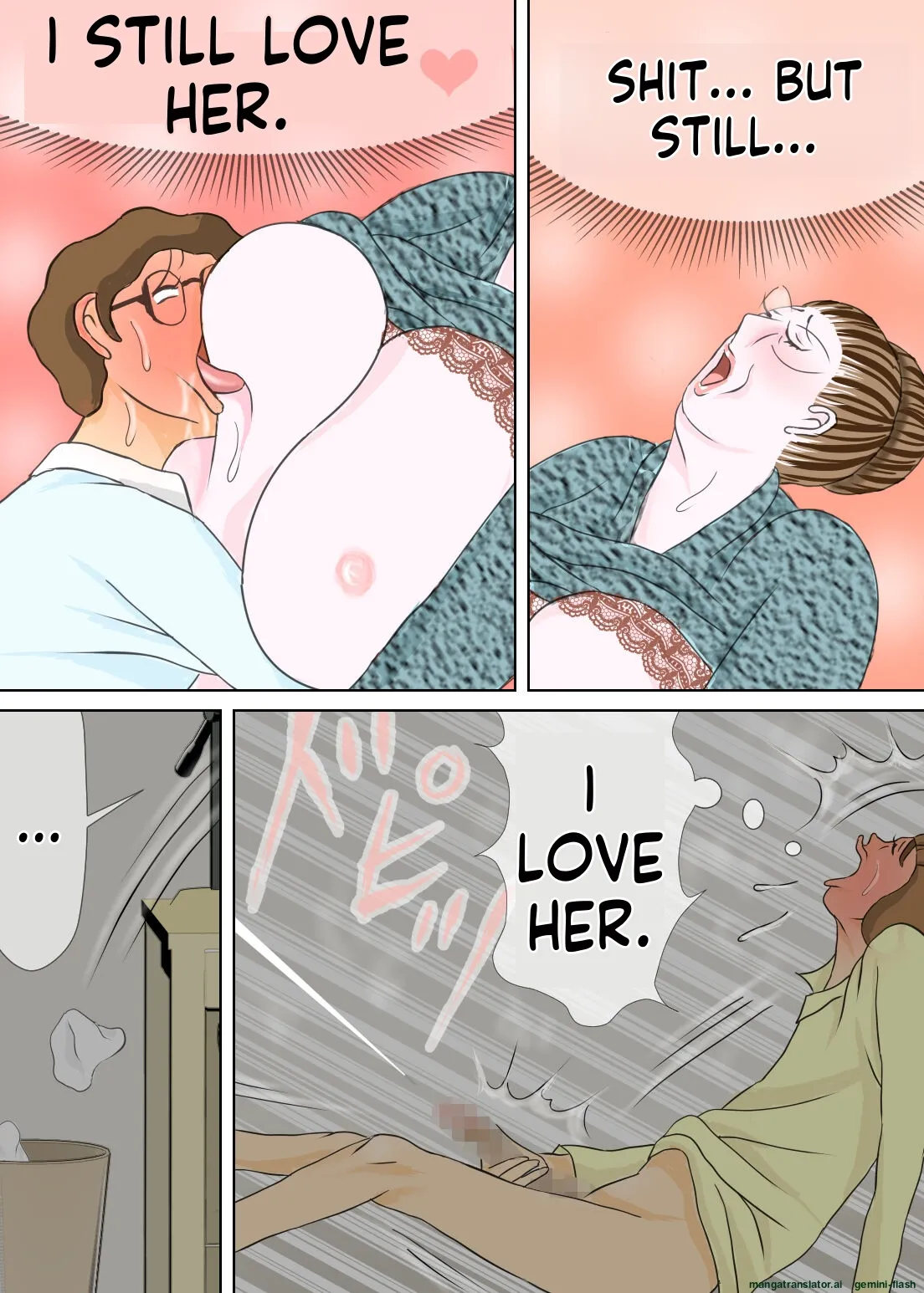 [Omochi Kiwi]My eldest son and his educational mother[English MTL] Page 40