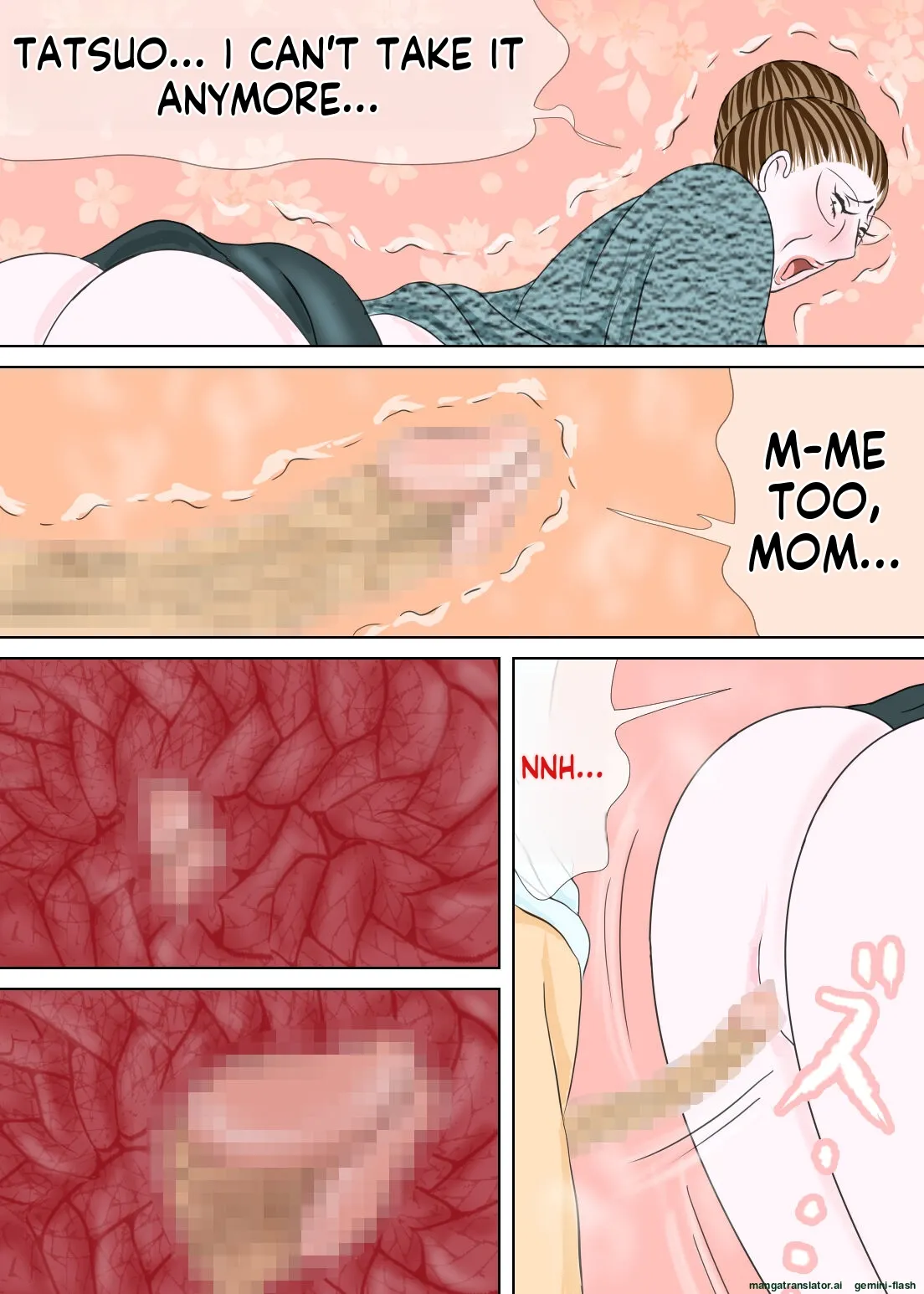 [Omochi Kiwi]My eldest son and his educational mother[English MTL] Page 43