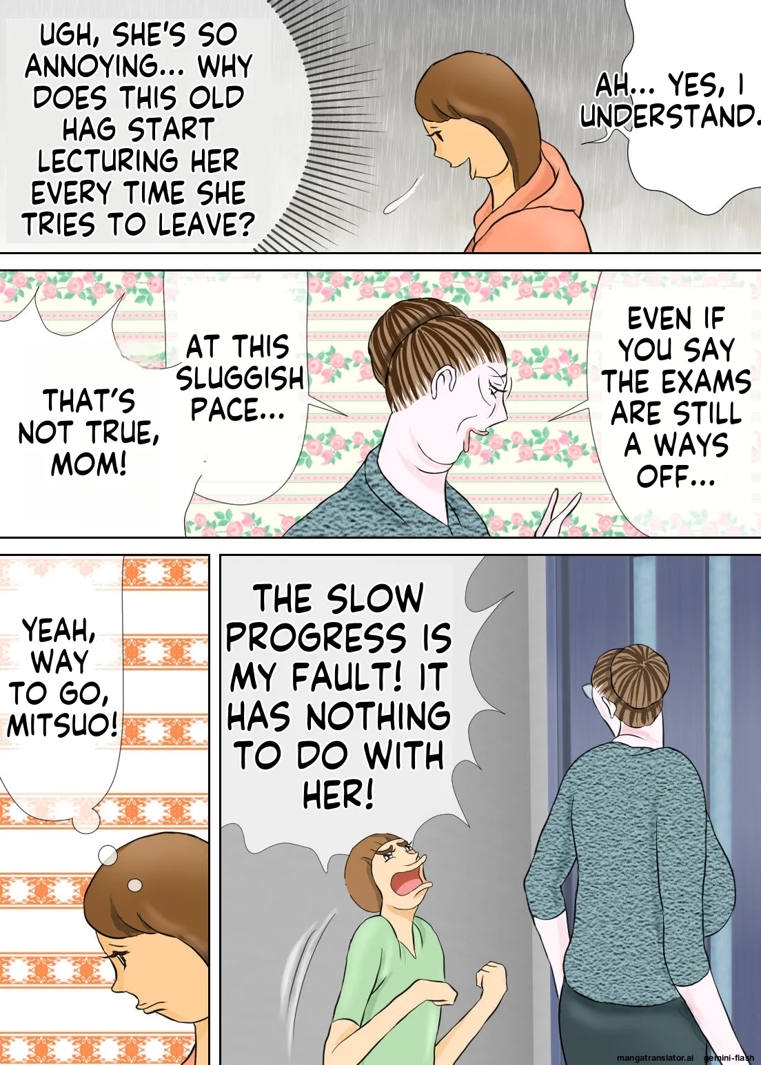 [Omochi Kiwi]My eldest son and his educational mother[English MTL] Page 7